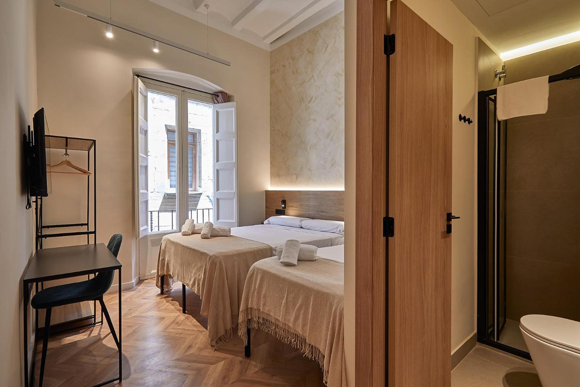 Hostal Parisien Barcelona Exterior foto